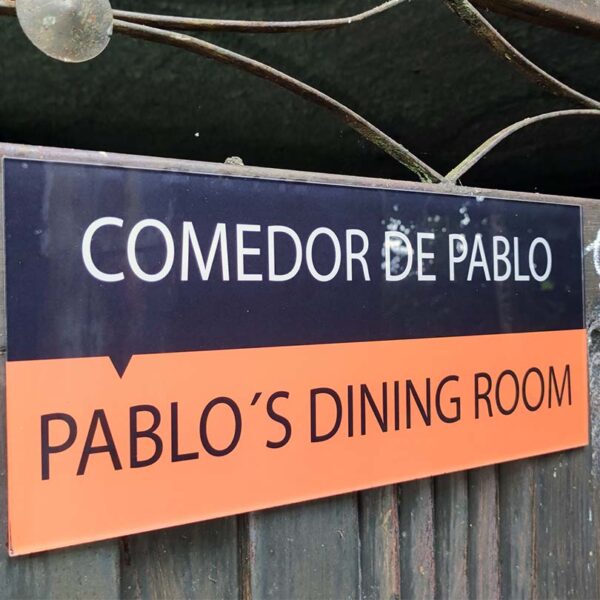 Comedor de Pablo Escobar en La Catedral